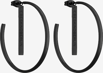 Liebeskind Berlin Ohrringe in Schwarz: Vorderseite