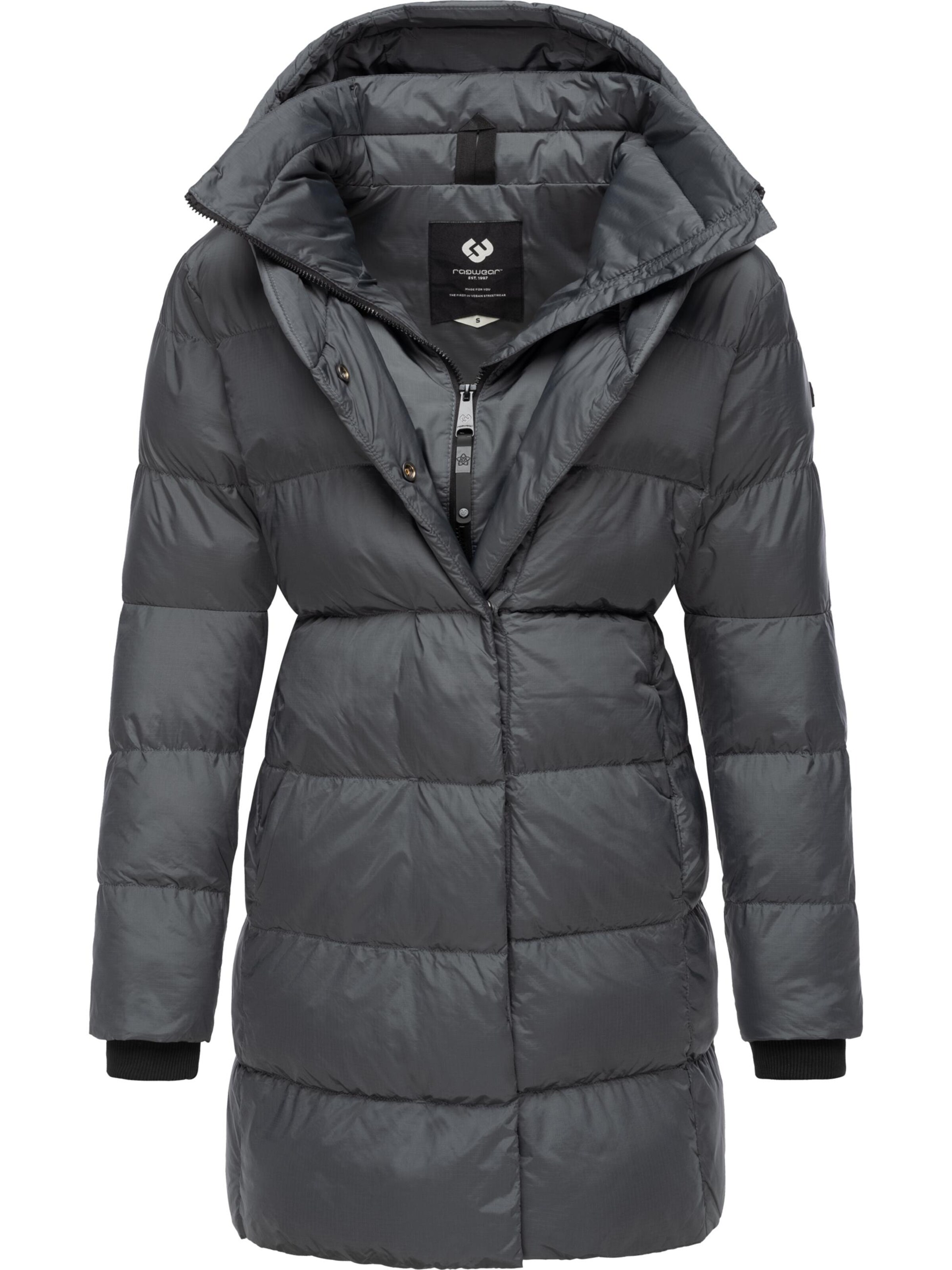 Ragwear Zimní kabát 'Niara' – šedá