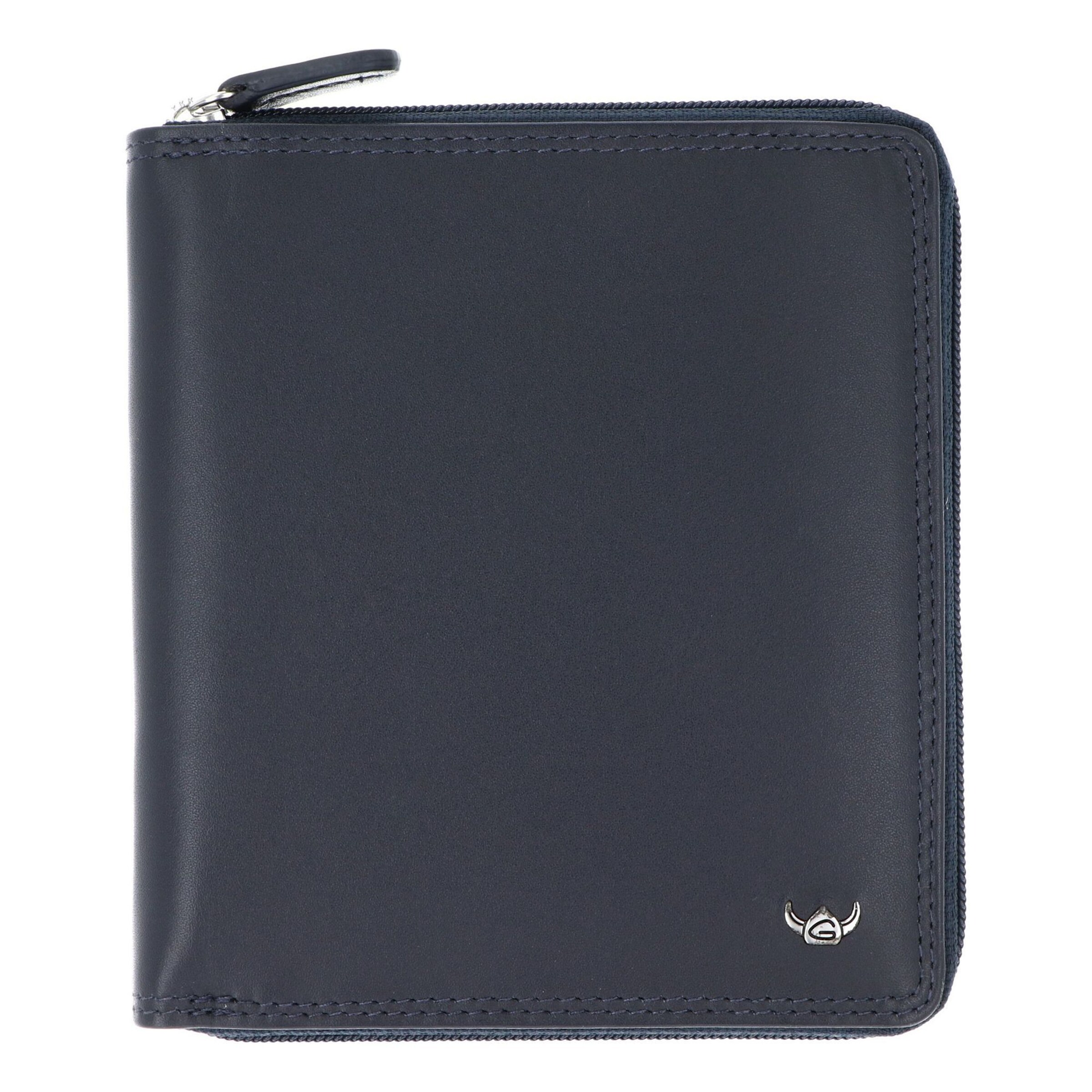 Porte-monnaies 'Polo ' GOLDEN HEAD en bleu : devant