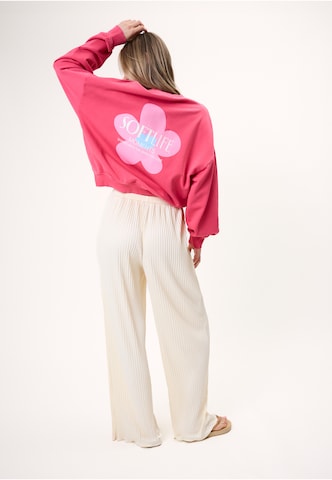 Sweat-shirt 'Soft Life' OH APRIL en rouge