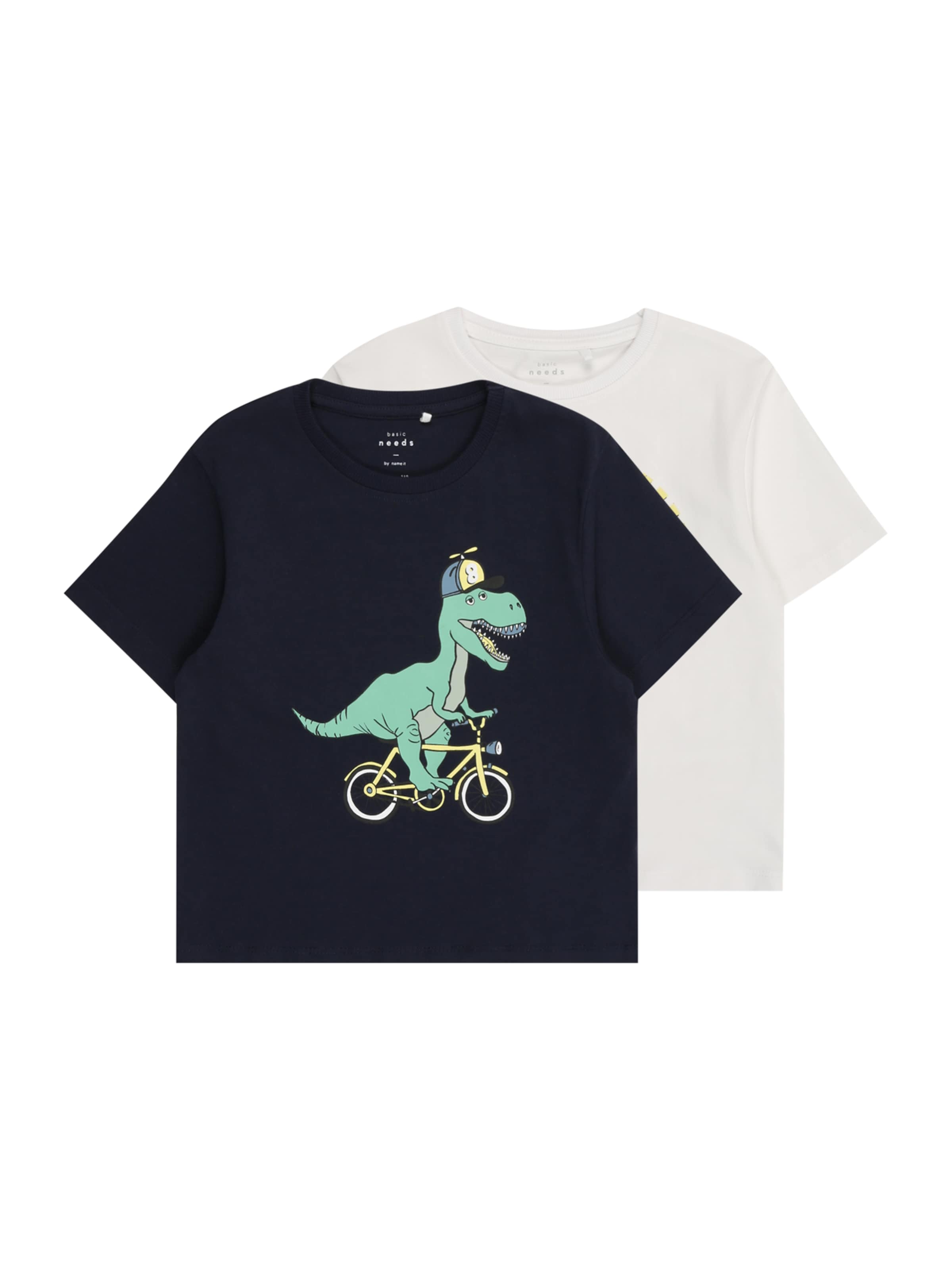 zils NAME IT T-Krekls 'NMMVICTOR': no priekšpuses