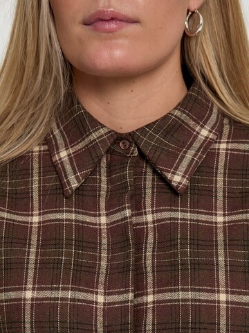 minus Blouse 'Regine' in Brown