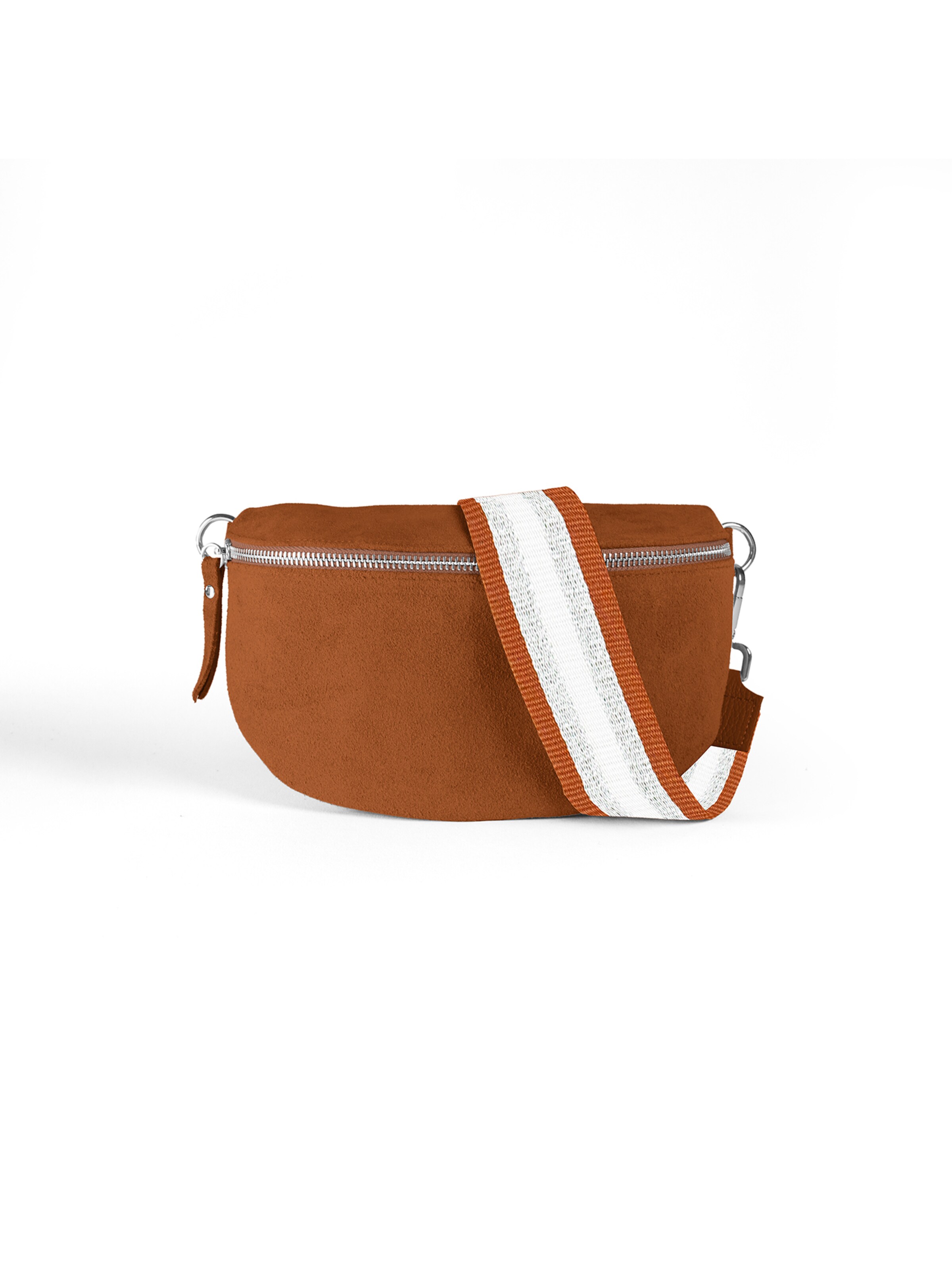 Sacs banane 'ELVA medium' lePelou en marron : devant