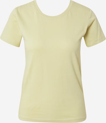 KnowledgeCotton Apparel Μπλουζάκι 'ROSA' σε πράσινο: μπροστά