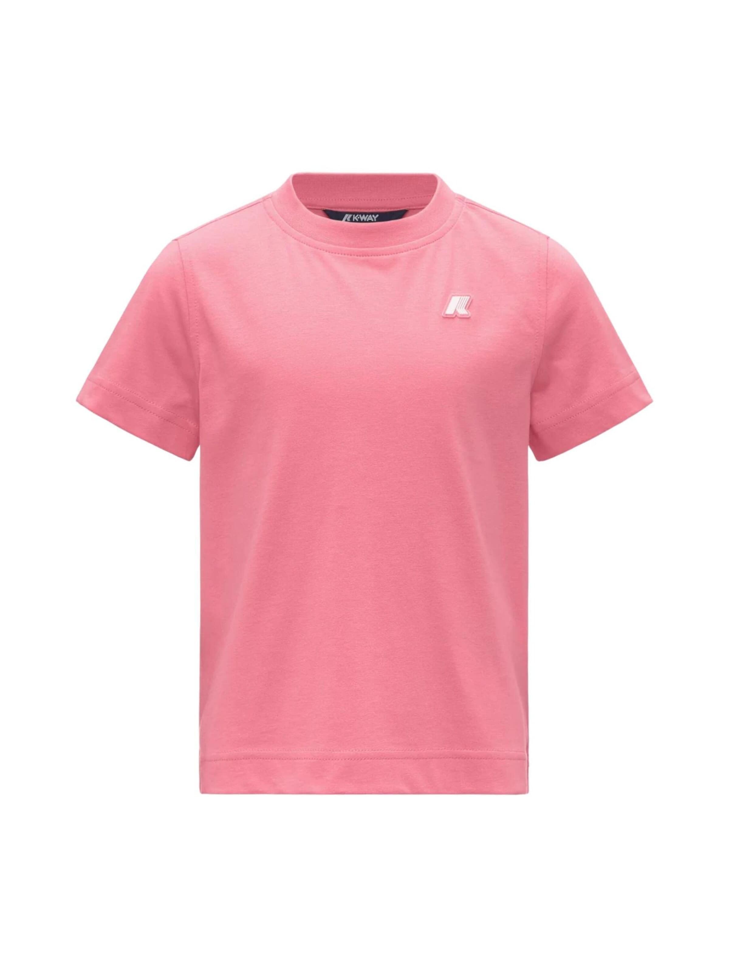 K-Way Shirt 'K-WAY KIDS P.MELIS JERSEY T-SHIRT'‌‌‌‌‌ in Pink: Vorderseite