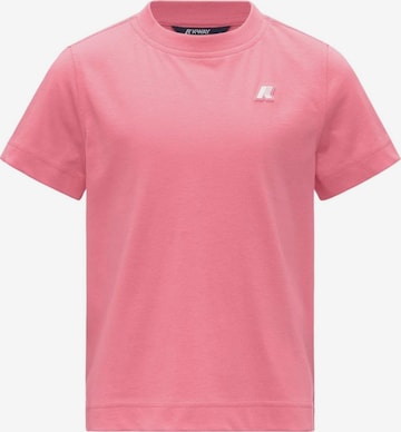 K-Way - Camiseta 'K-WAY KIDS P.MELIS JERSEY T-SHIRT' en rosa: frente