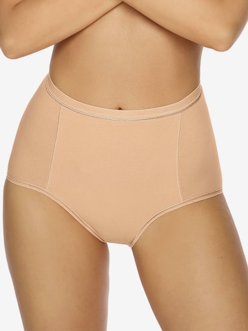 VIANIA Shapinghose 'Light Control' in Beige: Vorderseite