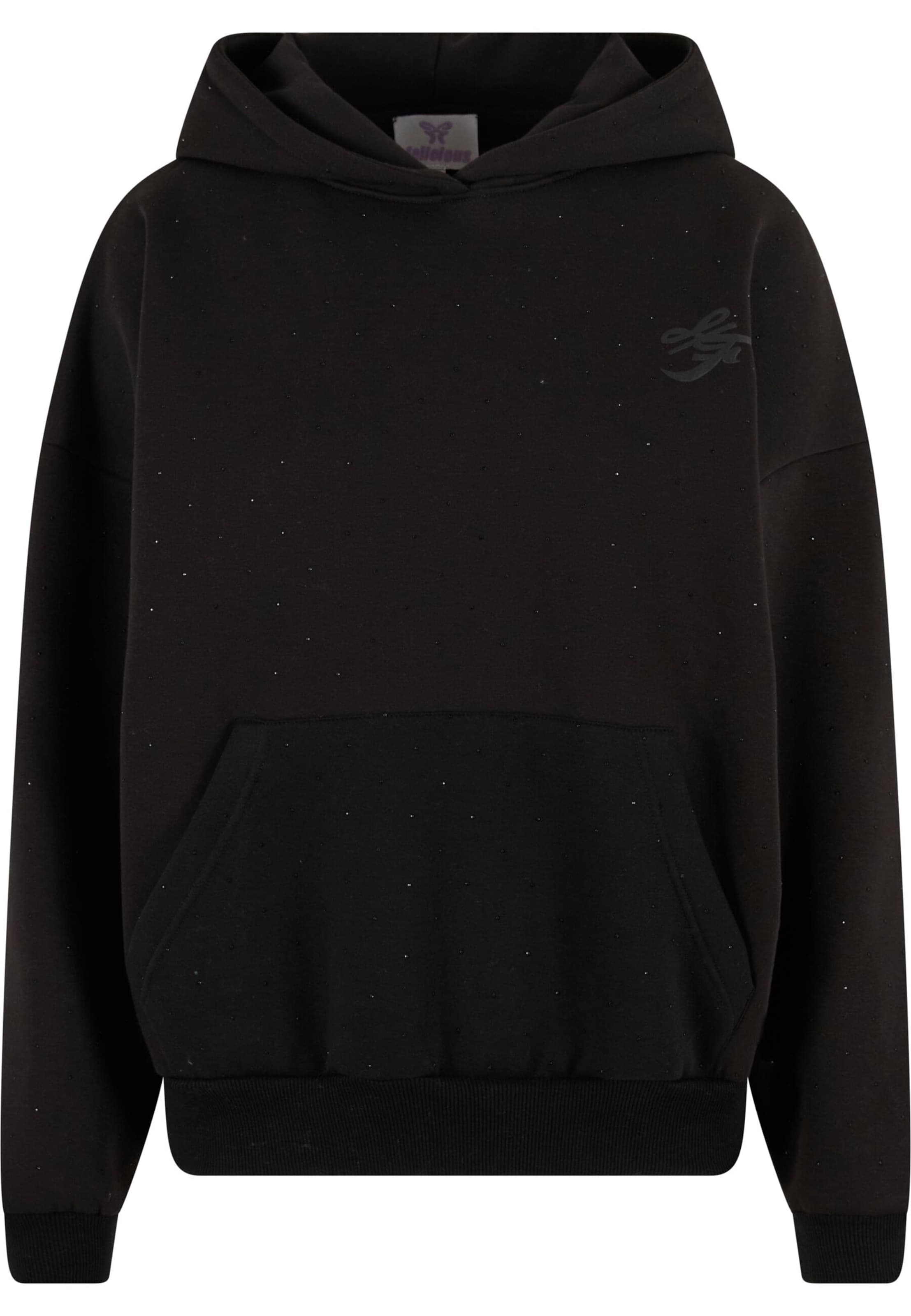 Felicious Sweatshirt i svart: framsida
