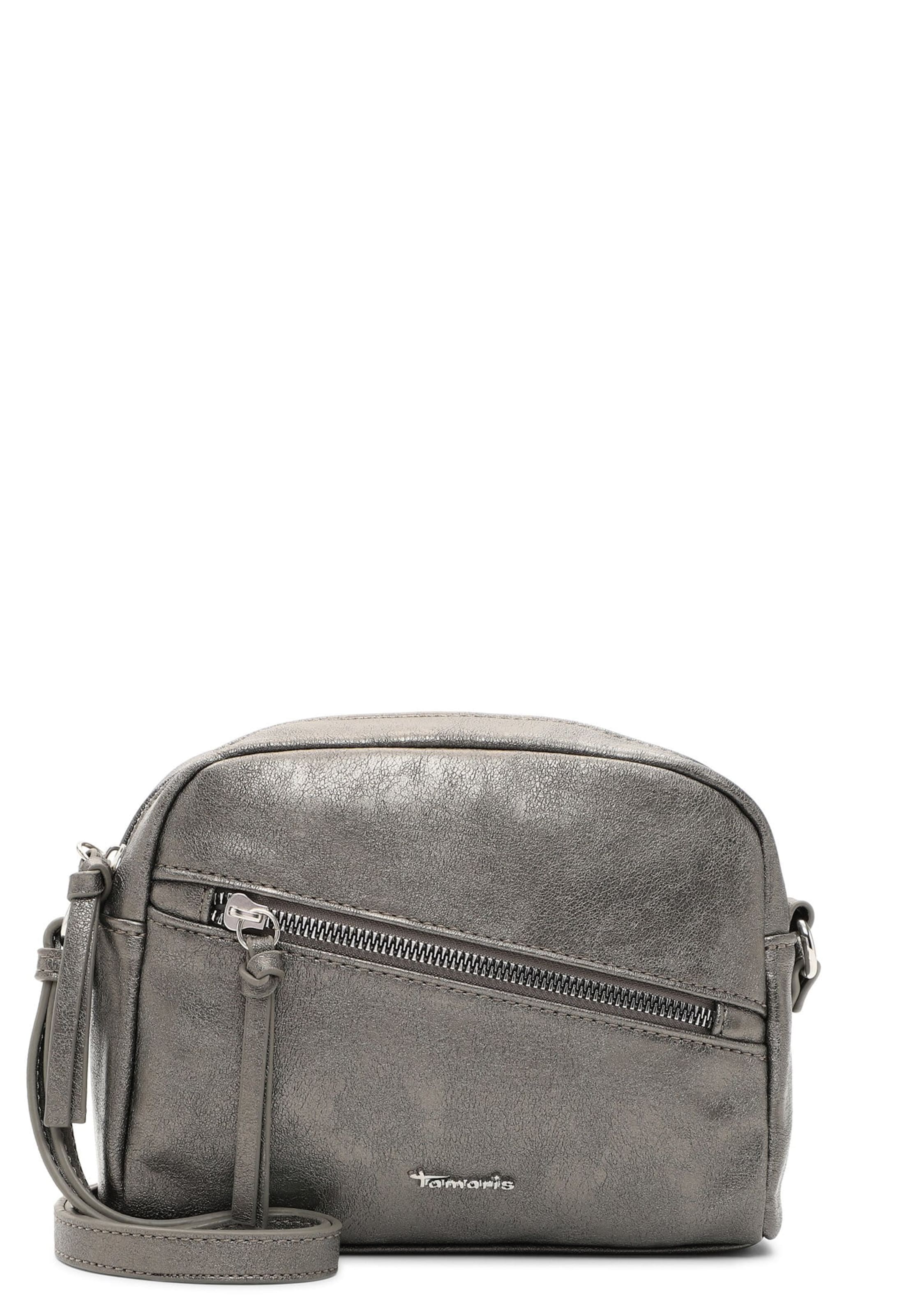 Sac bandoulière ' TAS Alessia ' Tamaris en argent : devant