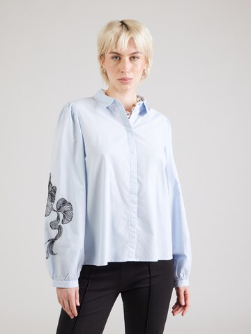 Camicia da donna 'VIVESTA' di VILA in blu: frontale