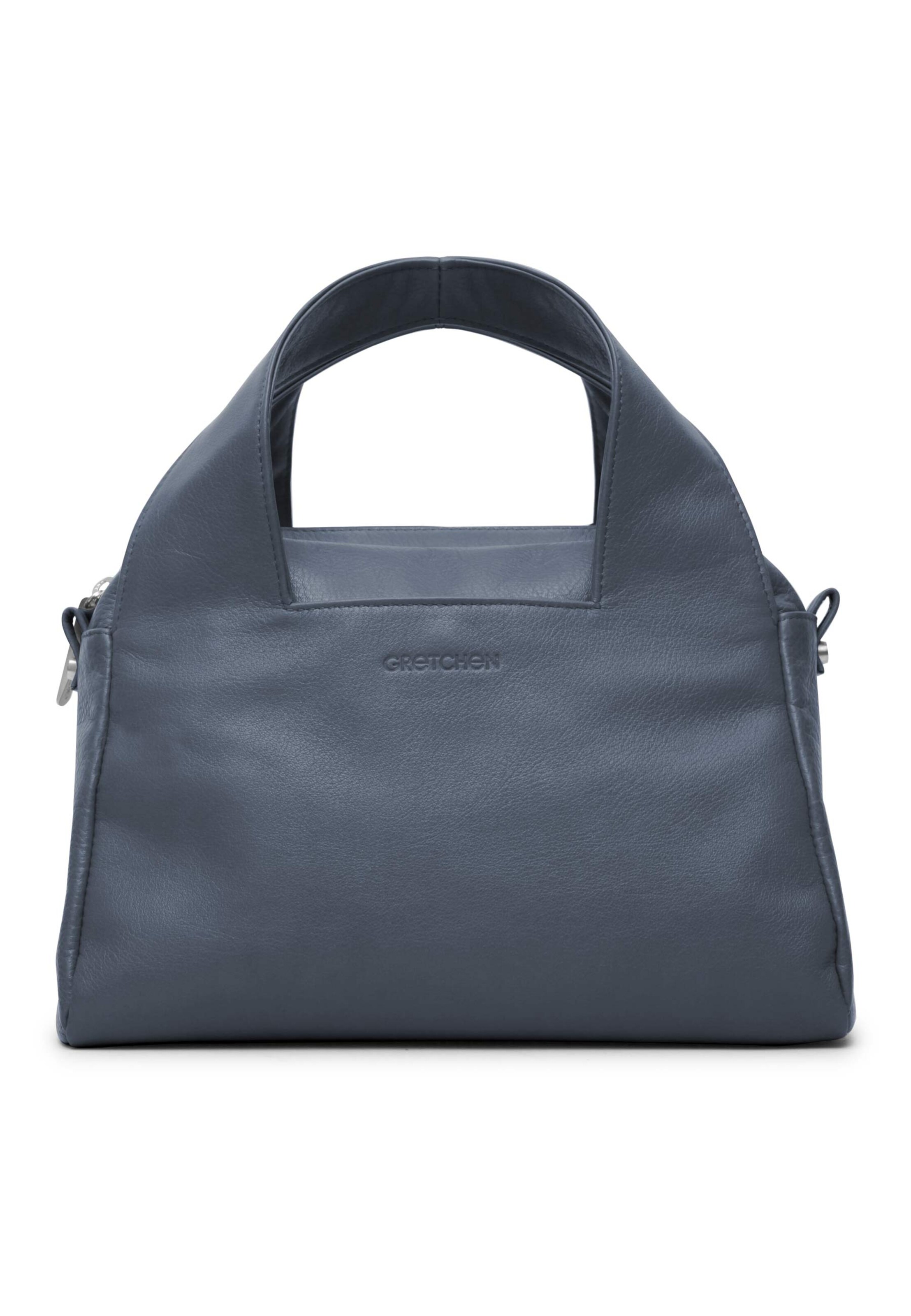 Gretchen Henkeltasche 'Ruby' in Blau: Vorderseite