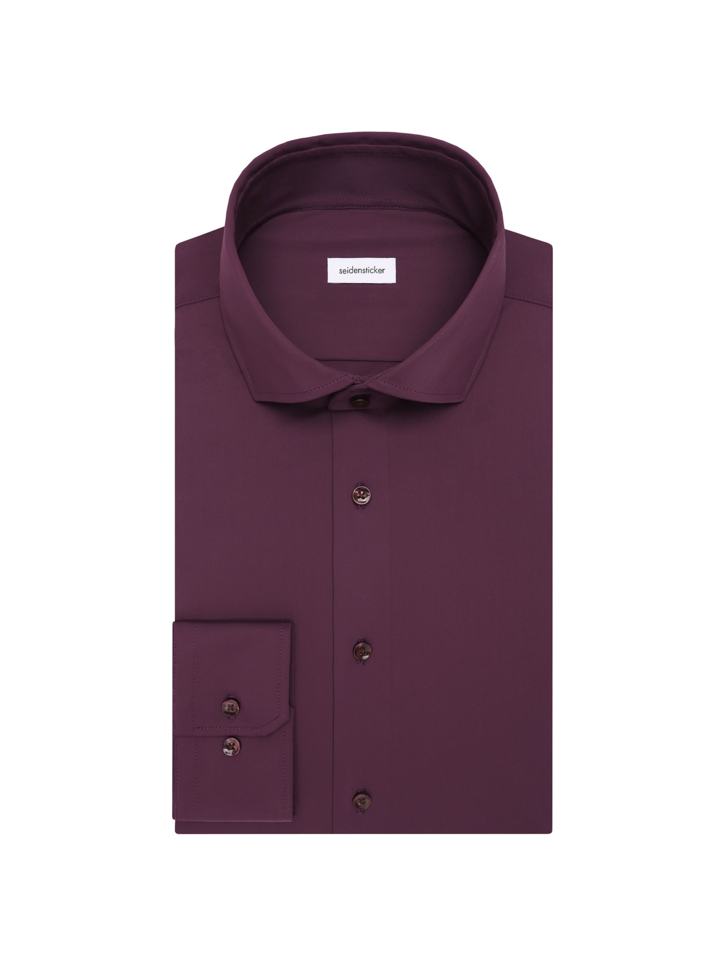 Coupe slim Chemise SEIDENSTICKER en rouge