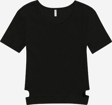 KIDS ONLY - Camisola 'NESSA' em preto: frente