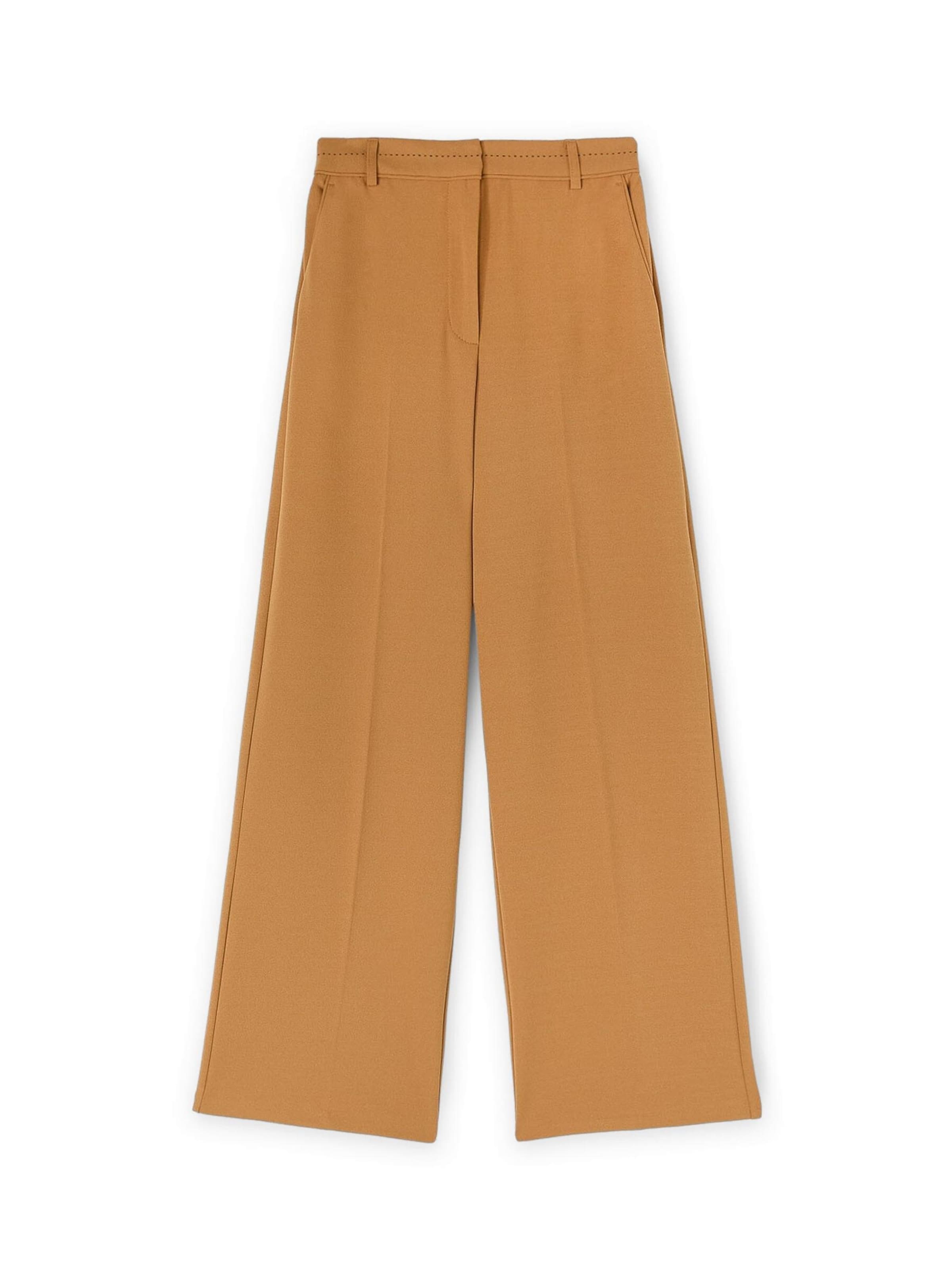 Pantalon MOTIVI en marron : devant