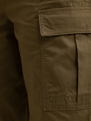 Loosefit Pantaloni cargo 'Katris' di BIG STAR in verde