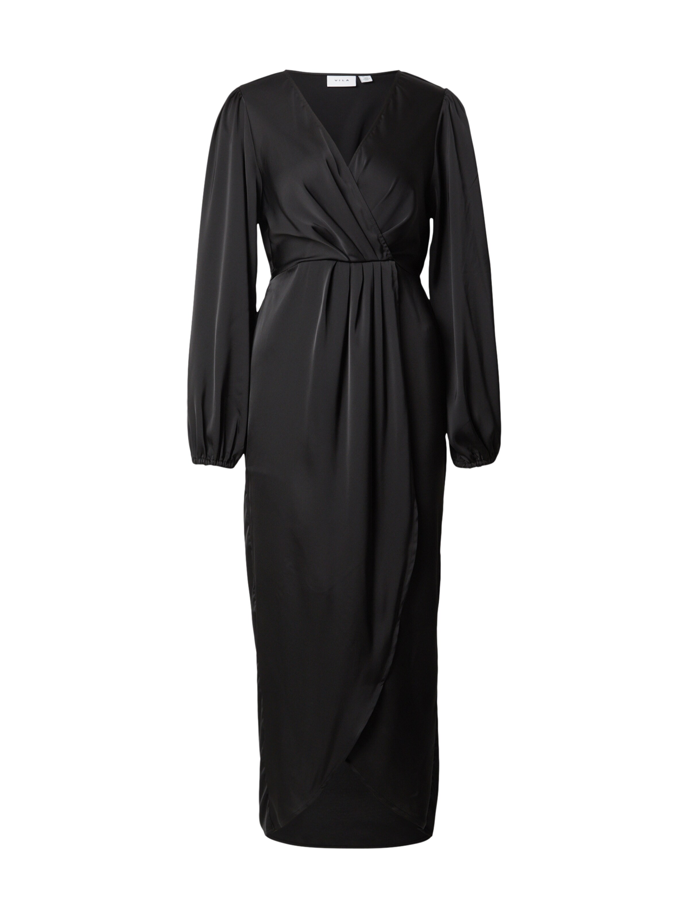 VILA Kleid 'VIRAVENNA' in Schwarz: Vorderseite