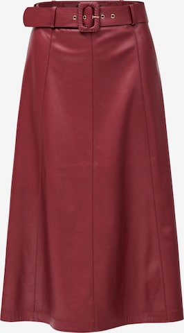 Salsa Jeans Skirt in Red: front