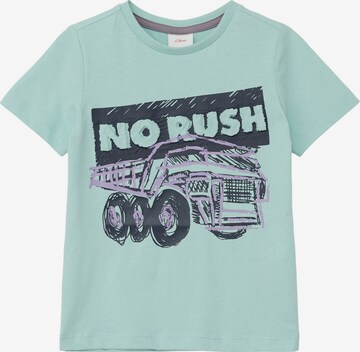 s.Oliver Shirt in Blue: front