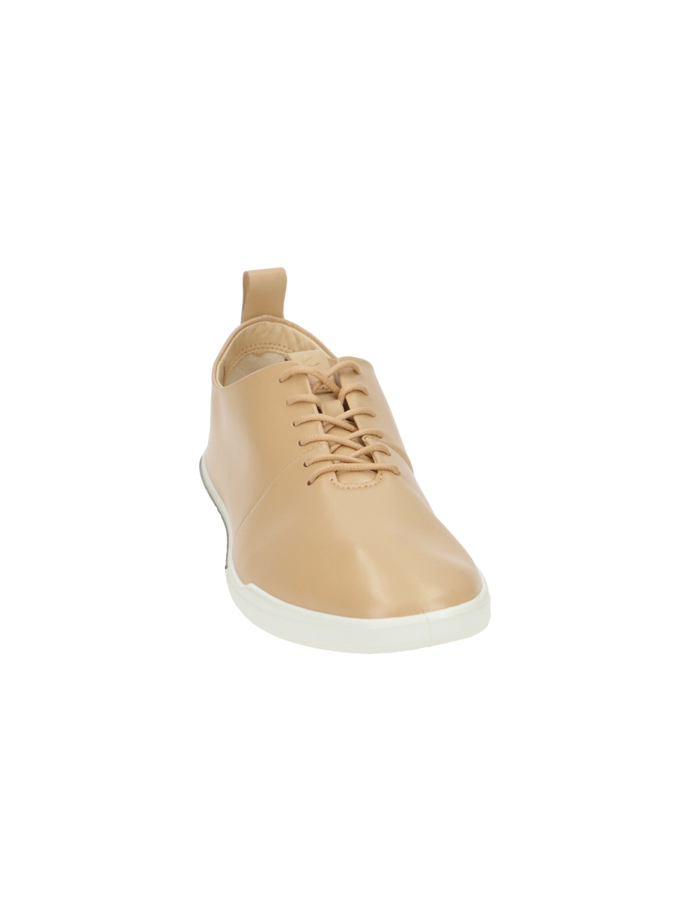 ECCO Schnürschuh 'Ecco Simpil 2 Schuhe beige Damen Schnürer' in Beige