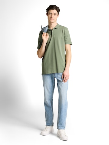 TOM TAILOR DENIM Poloshirt in Grün