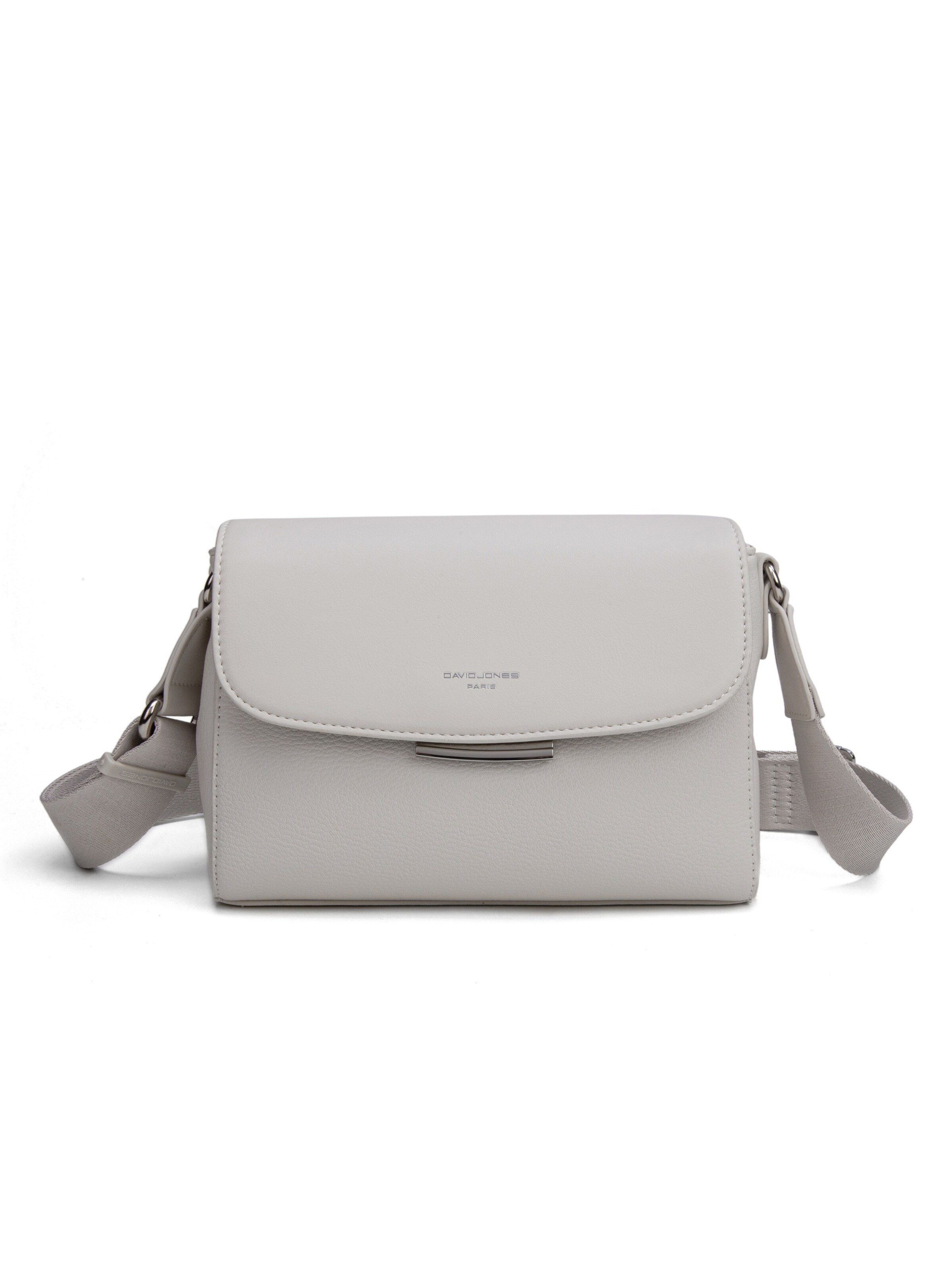 Borsa a tracolla di David Jones in beige: frontale