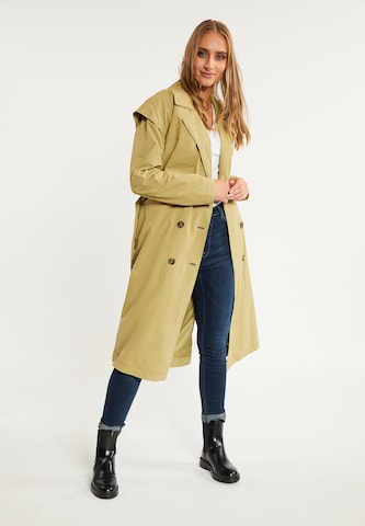 Manteau mi-saison DreiMaster Vintage en vert