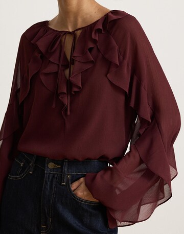 Lauren Ralph Lauren - Blusa 'POLY' en rojo