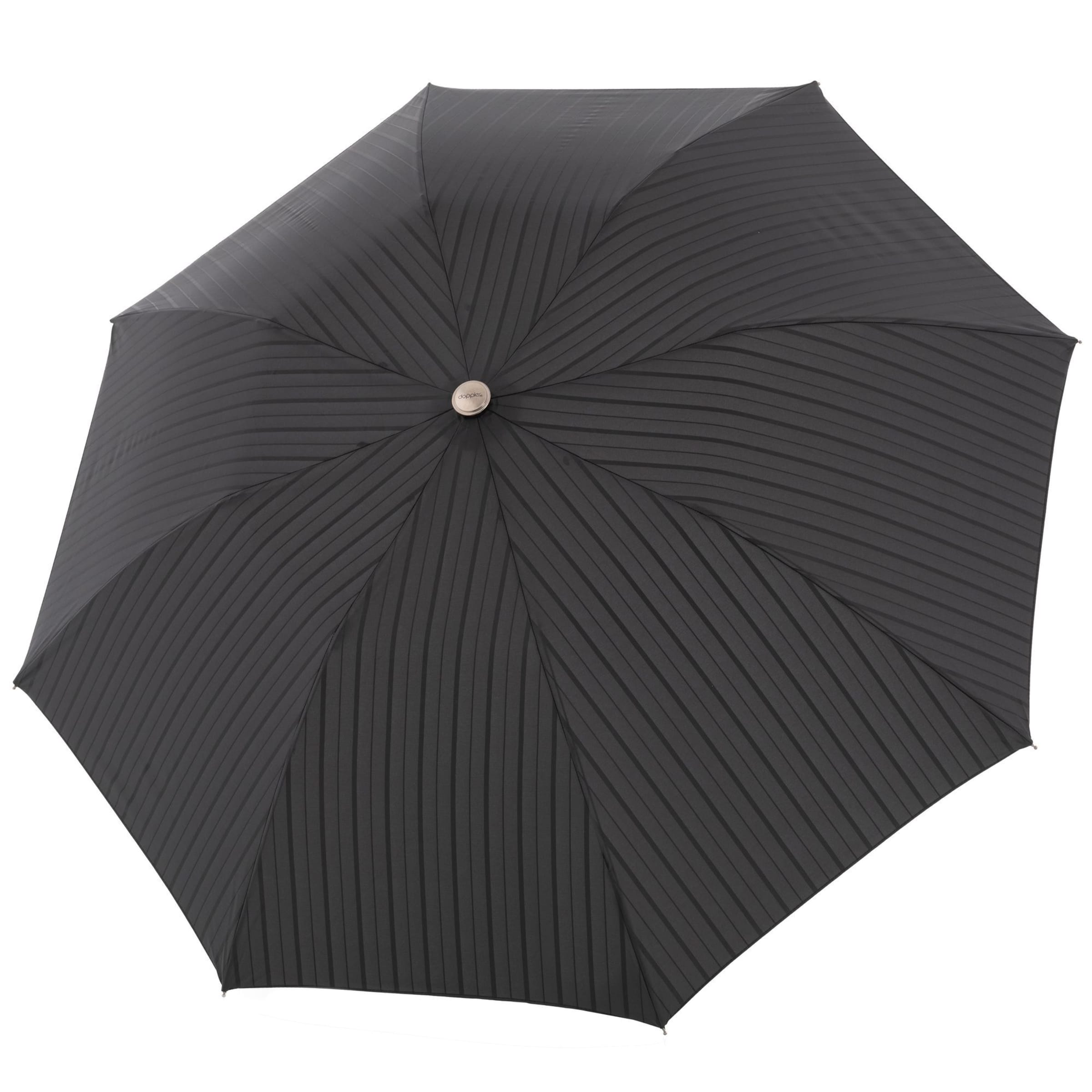 Parapluie Doppler Manufaktur en noir : devant