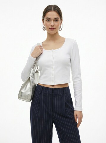 studioselect - Casaco de malha 'Janine' em branco: frente