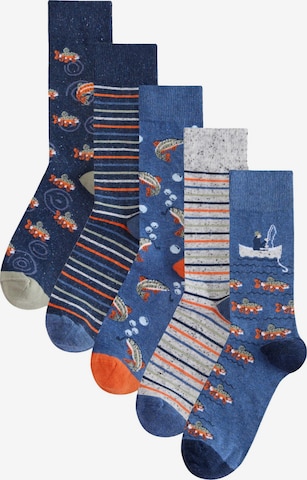 zils Next Zeķes: no priekšpuses