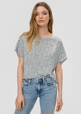 QS Bluse in Grau: Vorderseite