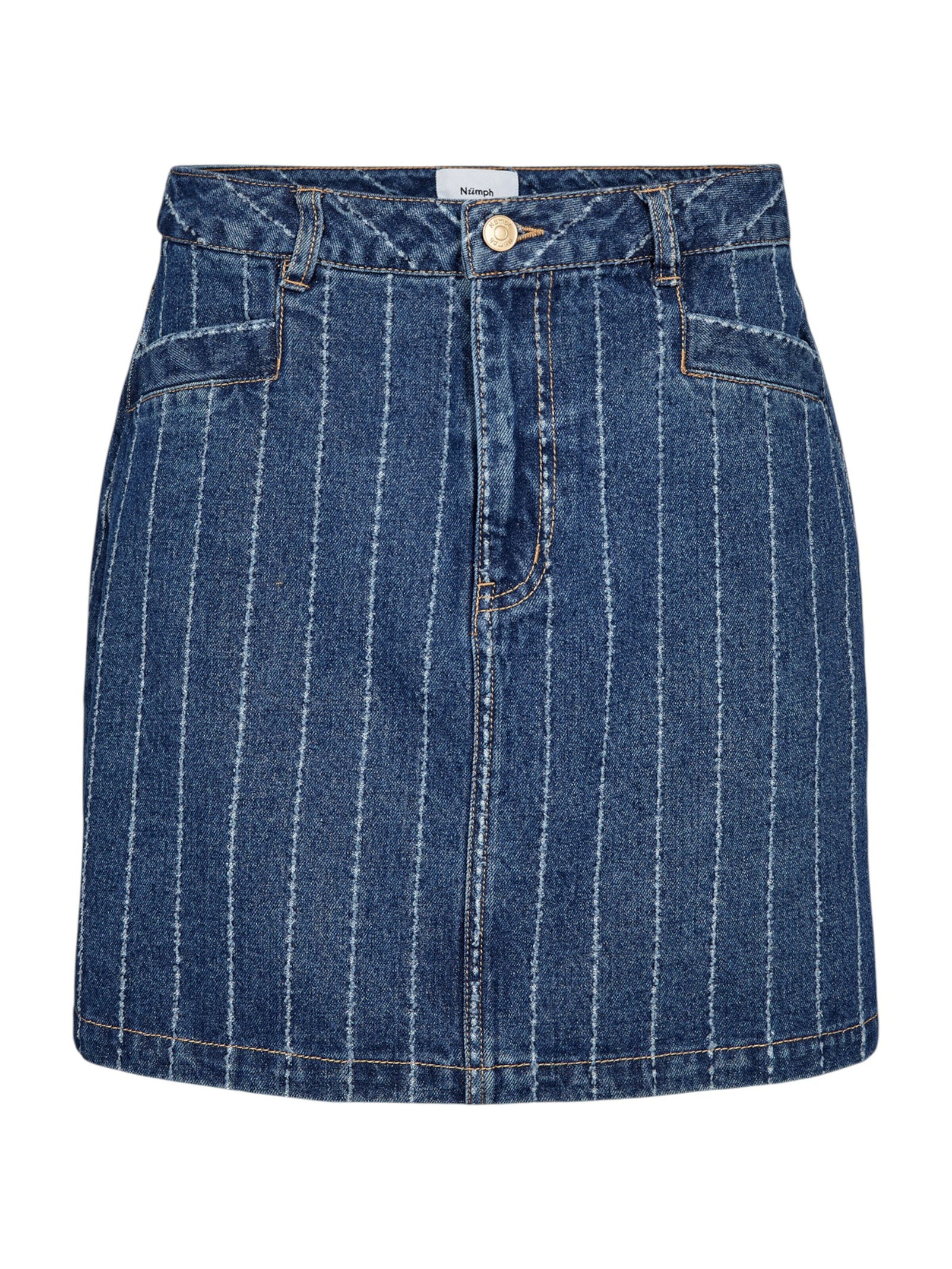 NÜMPH Minirock 'NUATLANTA SKIRT' in 34 in blue denim, Produktansicht