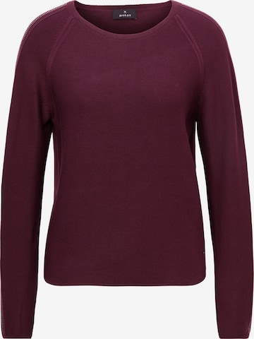 Pull-over monari en rouge : devant