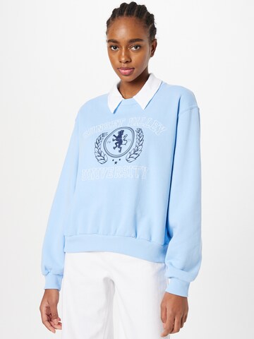 HOLLISTER Sweatshirt in Blue: front