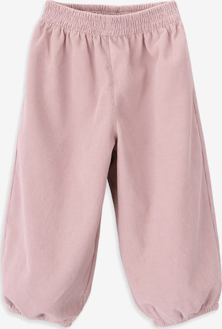 KNOT Tapered Broek 'Larie' in Roze: voorkant