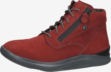 Ganter Sneakers hoog in Rood: voorkant