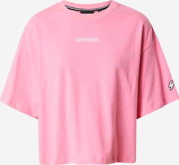 Superdry Shirt in Pink: predná strana