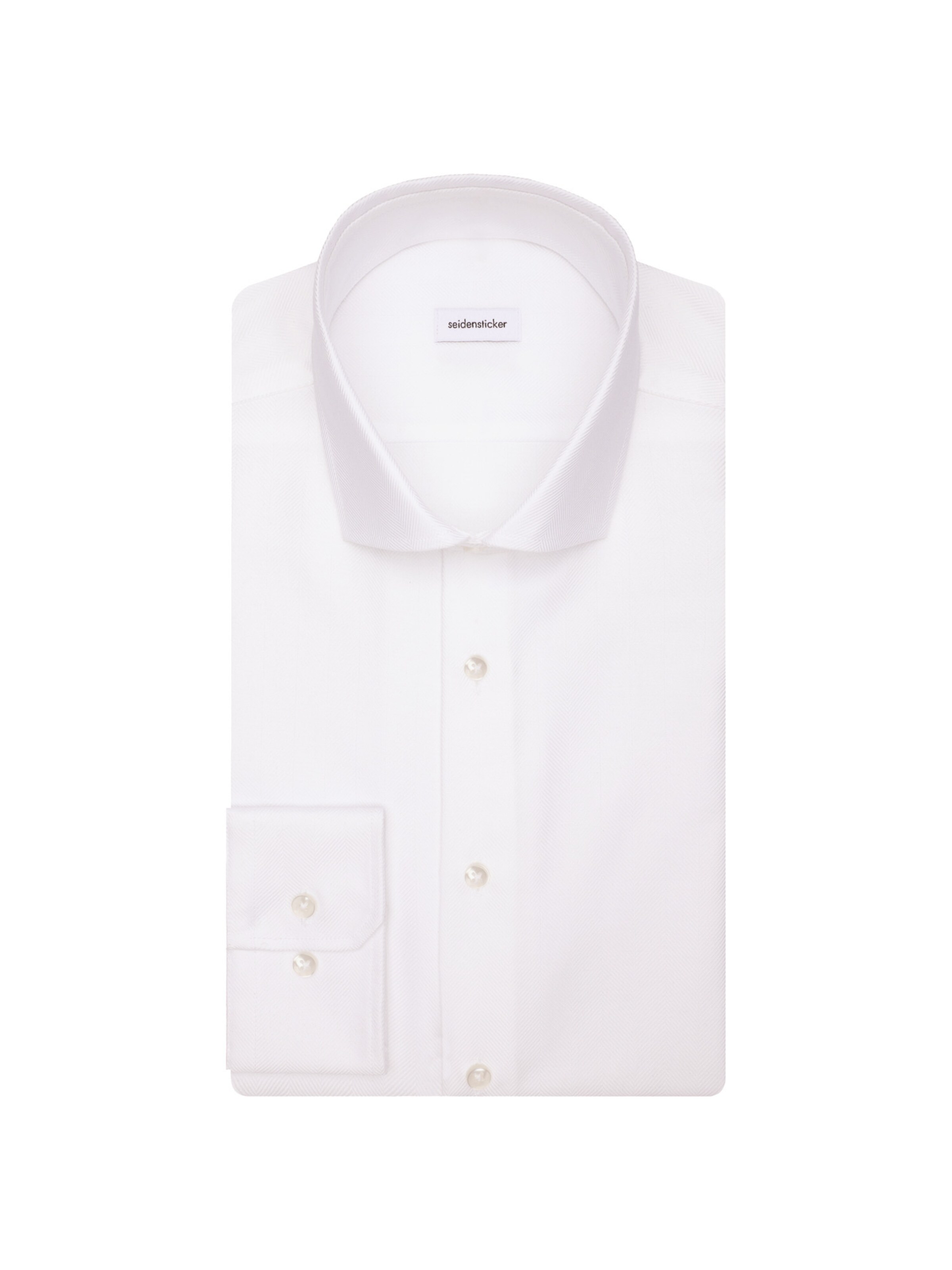 Coupe regular Chemise business SEIDENSTICKER en blanc