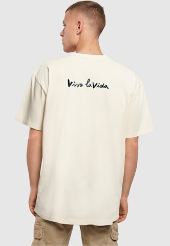 Merchcode Shirt 'Viva la vida 2' in Beige
