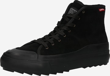 LEVI'S High-Top Sneakers in Black: front