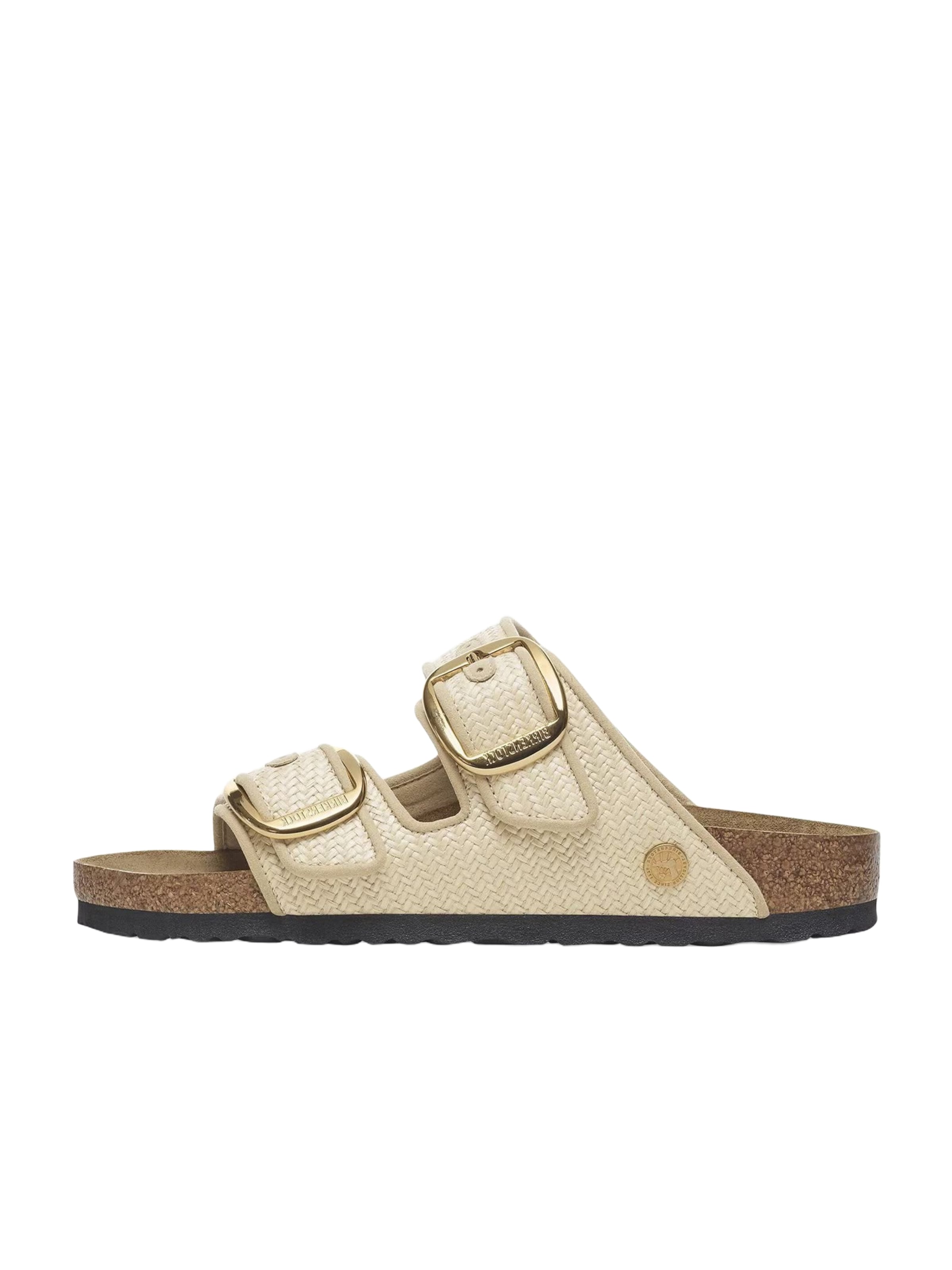 Zoccoletto 'Arizona' di BIRKENSTOCK in beige: frontale