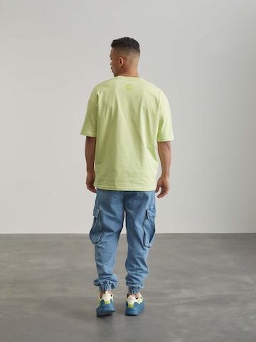 ABOUT YOU x Benny Cristo Shirt 'Mats' in Groen