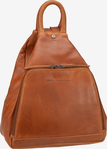 The Chesterfield Brand Backpack 'Howard' in Brown: front