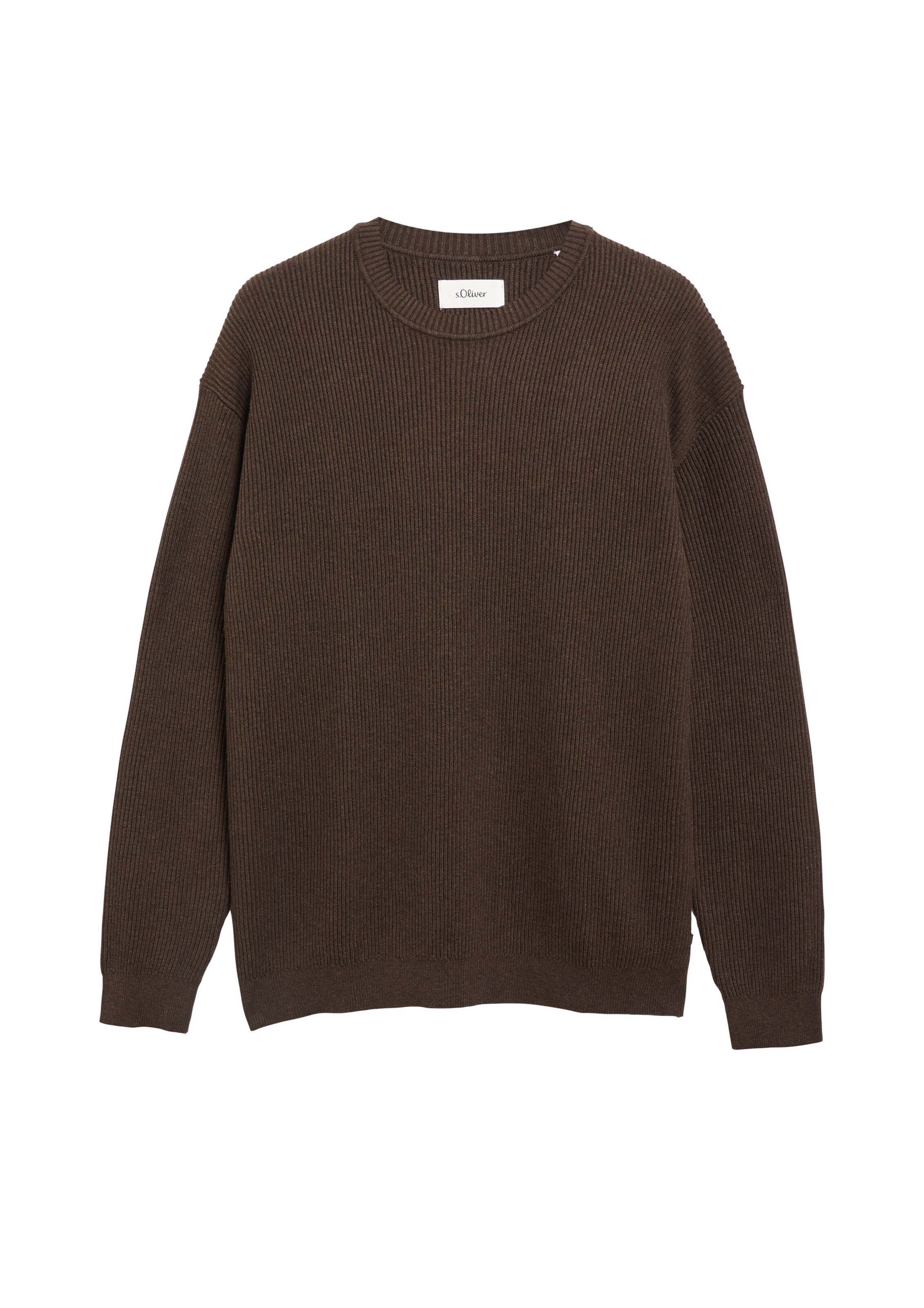s.Oliver Pullover in Braun: Vorderseite