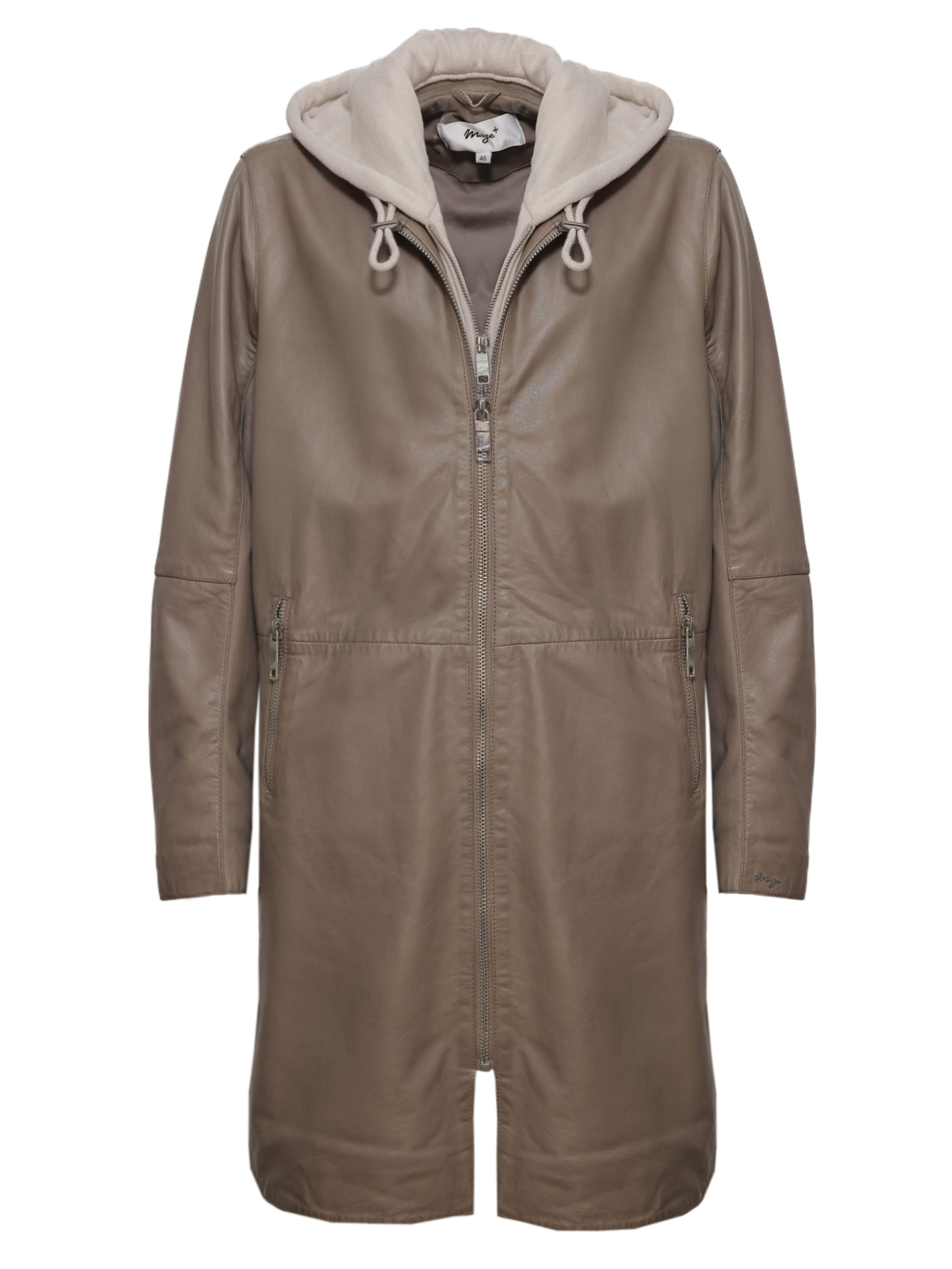 Maze Tussenjas in Bruin: voorkant