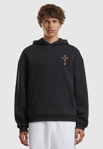 Mister Tee Sweatshirt 'Heavenly Prayers' in Schwarz: Vorderseite