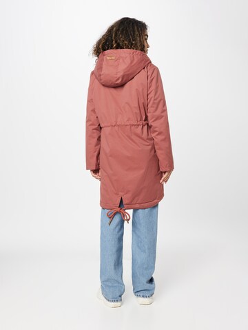 Ragwear Between-Seasons Parka 'CRESCEND' in Red