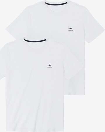 KangaROOS T-Shirt in Weiß: predná strana