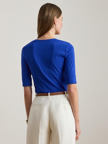 Lauren Ralph Lauren Petite T-Shirt 'JUDY' in Blau