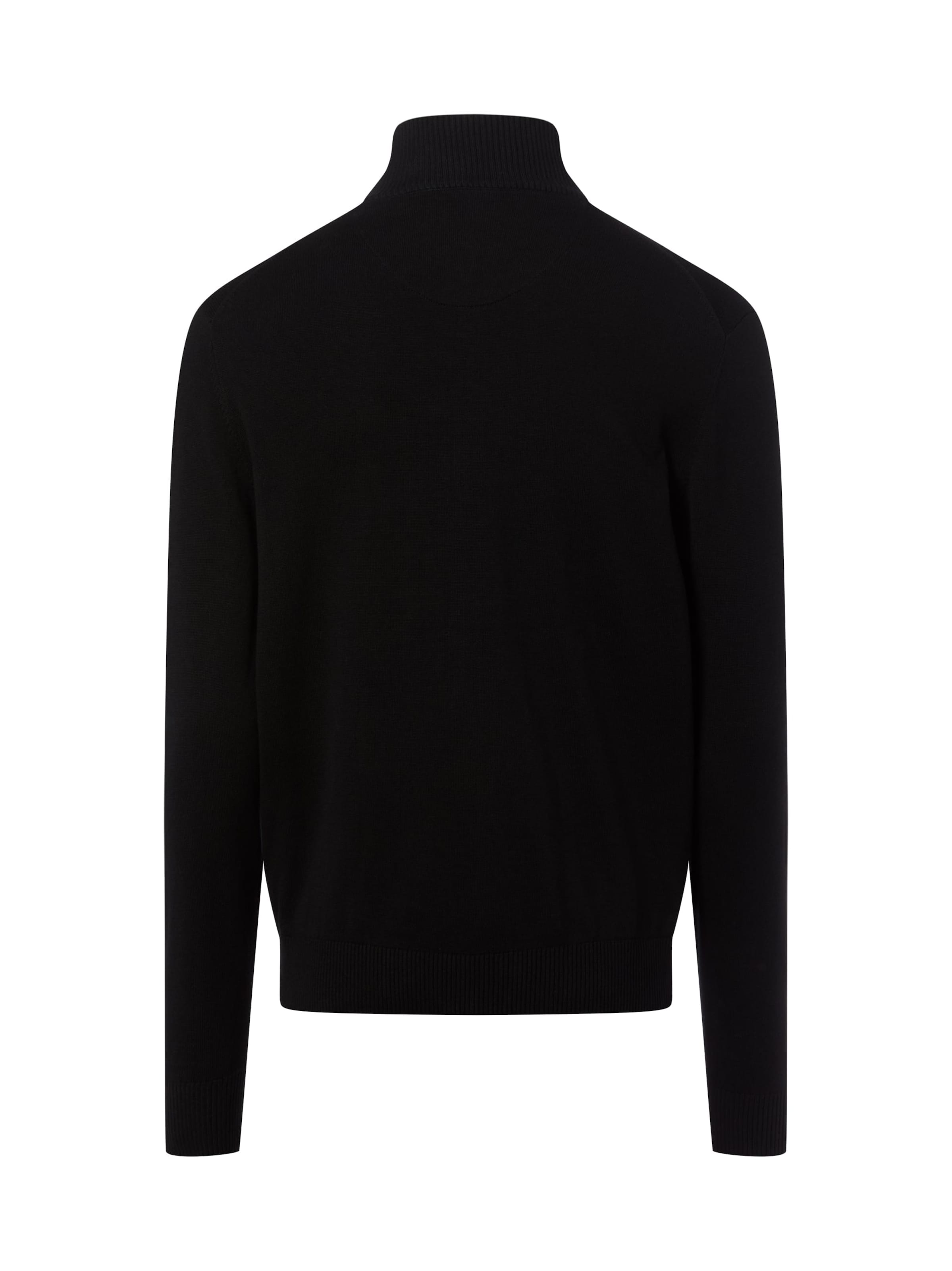 Nils Sundström Strickjacke in Schwarz